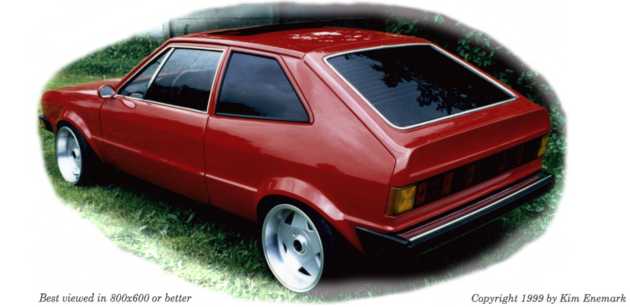 My Scirocco (rear view), it's worth waiting for!
